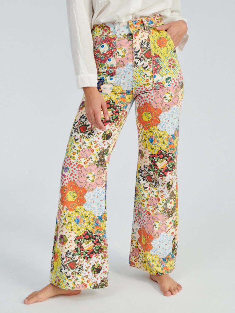 Rachel Antonoff Mike Pant - Fruit Salad